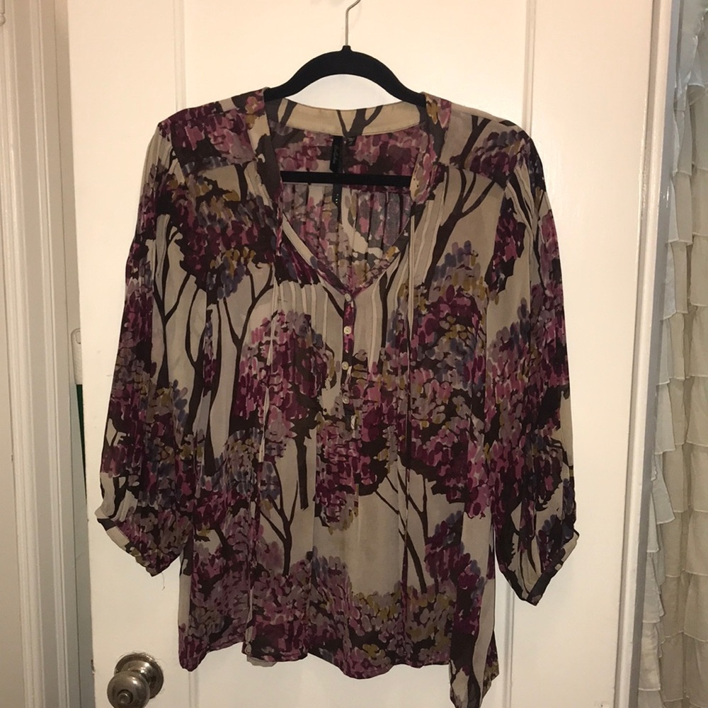 Bellatrix floral peasant top
